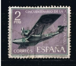 Sellos de Europa - Espa�a -  Edifil  1402 L Aniver. de la Aviación Española