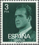 Sellos de Europa - Espaa -  ESPAÑA 1976 2346 Sello Nuevo Serie Básica Rey Juan Carlos I 3 pts c/señal charnela