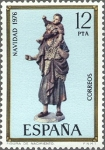 Sellos de Europa - Espaa -  ESPAÑA 1976 2369 Sello Nuevo Congreso de Belenistas Misterios de Castells Figuras c/s charnela