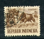 Stamps Indonesia -  Banteng