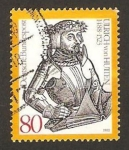 Stamps Germany -  ulrich von hutte, humanista y publicista,  500 anivº de su nacimiento