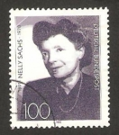 Stamps Germany -  nelly sachs, escritora y poeta, centº de su nacimiento