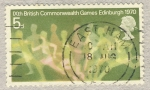 Stamps United Kingdom -  Ninth British Commonwealth Games