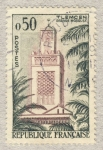 Stamps Europe - France -  Mosquée de Tlemencen (Algérie)