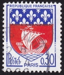 Sellos de Europa - Francia -  Escudo, Paris