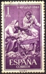 Stamps Spain -  NAVIDAD 1961