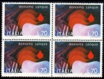 Sellos de Europa - Italia -  1977 Donar sangre