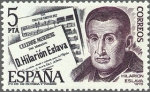 Stamps Spain -  ESPAÑA 1978 2456 Sello Nuevo Personajes Españoles Hilarion Eslava c/señal charnela