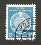 Stamps Germany -  Blasón de R.D.A.