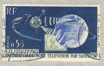 Stamps France -  1ère liaison de télévision par satellite 'Telstar'