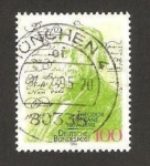 Stamps Germany -  175 anivº del nacimiento del poeta Theodor Fontane