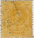 Stamps Spain -  Alfonso XIII