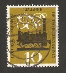 Stamps Germany -  218 - 125 anivº de los ferrocarriles alemanes