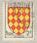 Stamps France -  Armoiries de Provinces   Angoûmois