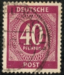 Stamps Germany -  Cifras