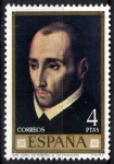 Stamps Spain -  Dia del Sello. Luis de Morales(El Divino). San Juan de Ribera.