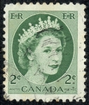 Stamps Canada -  Isabel II