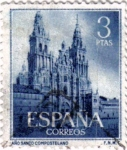 Stamps Spain -  Año santo compostelano 1954