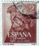 Stamps Spain -  Año Mariano