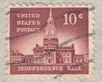 Stamps United States -  Independence Hall