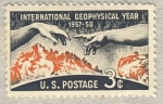 Sellos de America - Estados Unidos -  International Geophysical Year Stamp