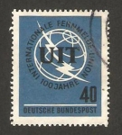 Stamps Germany -  337 - Centº de la Union Internacional de Telecomunicaciones