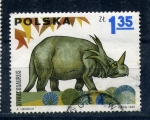 Sellos de Europa - Polonia -  Styracosaurus