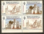 Stamps Honduras -  CONTRAMARCA  MÉXICO 86