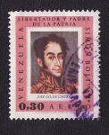 Stamps Venezuela -  simon bolivar