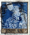 Stamps Spain -  El Greco entierro del conde de Orgaz