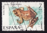 Stamps Spain -  RANA ROJA