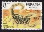 Stamps Spain -  ESCORPION