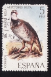 Stamps Spain -  PERDIZ ROJA