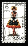 Stamps Spain -  TrajeTipico ( SEGOVIA)