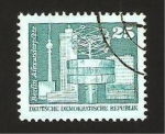 Stamps Germany -  plaza alexandre de berlin