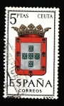 Stamps Spain -  ESCUDO (CEUTA )