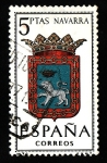 Sellos de Europa - Espa�a -  ESCUDO ( NAVARRA )