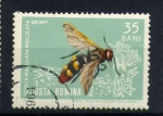 Sellos del Mundo : Europe : Romania : Scolia maculata maculata