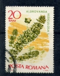 Sellos del Mundo : Europe : Romania : Aldrovanda vesiculosa l.