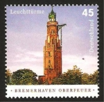 Sellos de Europa - Alemania -  faro de bremerhaven oberfeuer