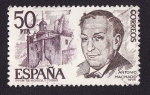 Stamps Spain -  Antonio Machado