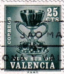 Stamps Europe - Spain -  Valencia. El Santo Grial 1968