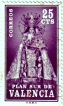 Stamps Spain -  Valencia. Virgen de los Desamparados 1973