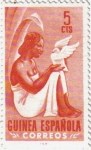 Stamps Guinea -  Tipos de indígenas 1953 Guinea Española