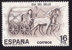 Stamps Spain -  Carro de Correos Romano