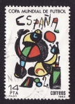 Stamps Spain -  Copa Mundial de Futbol