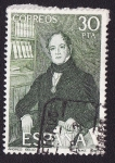 Stamps Spain -  Andres Bello