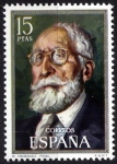 Stamps Spain -  Centenario de celebridades. Ramón Menéndez Pidal.