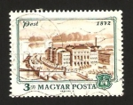 Stamps Hungary -  vista de pest