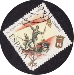 Stamps Spain -  50 ANIVº. CREACION DE LA LEGION